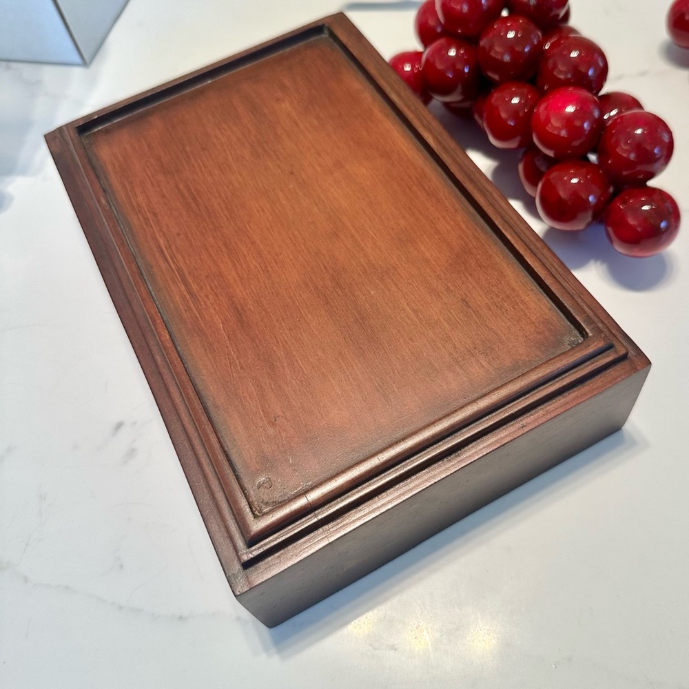 Solid Walnut Display Base New in Box-Unused!